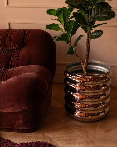 Planter Jardin Chrome Zilver - Things I Like Things I Love
