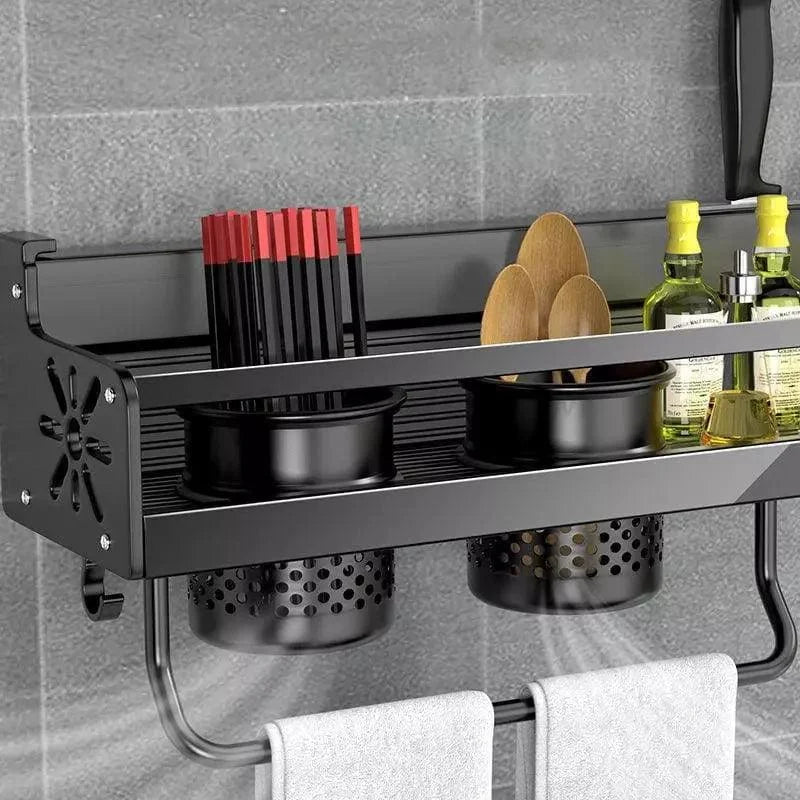 Prateleira Multifuncional para Cozinha em Aço Inox Lenogue