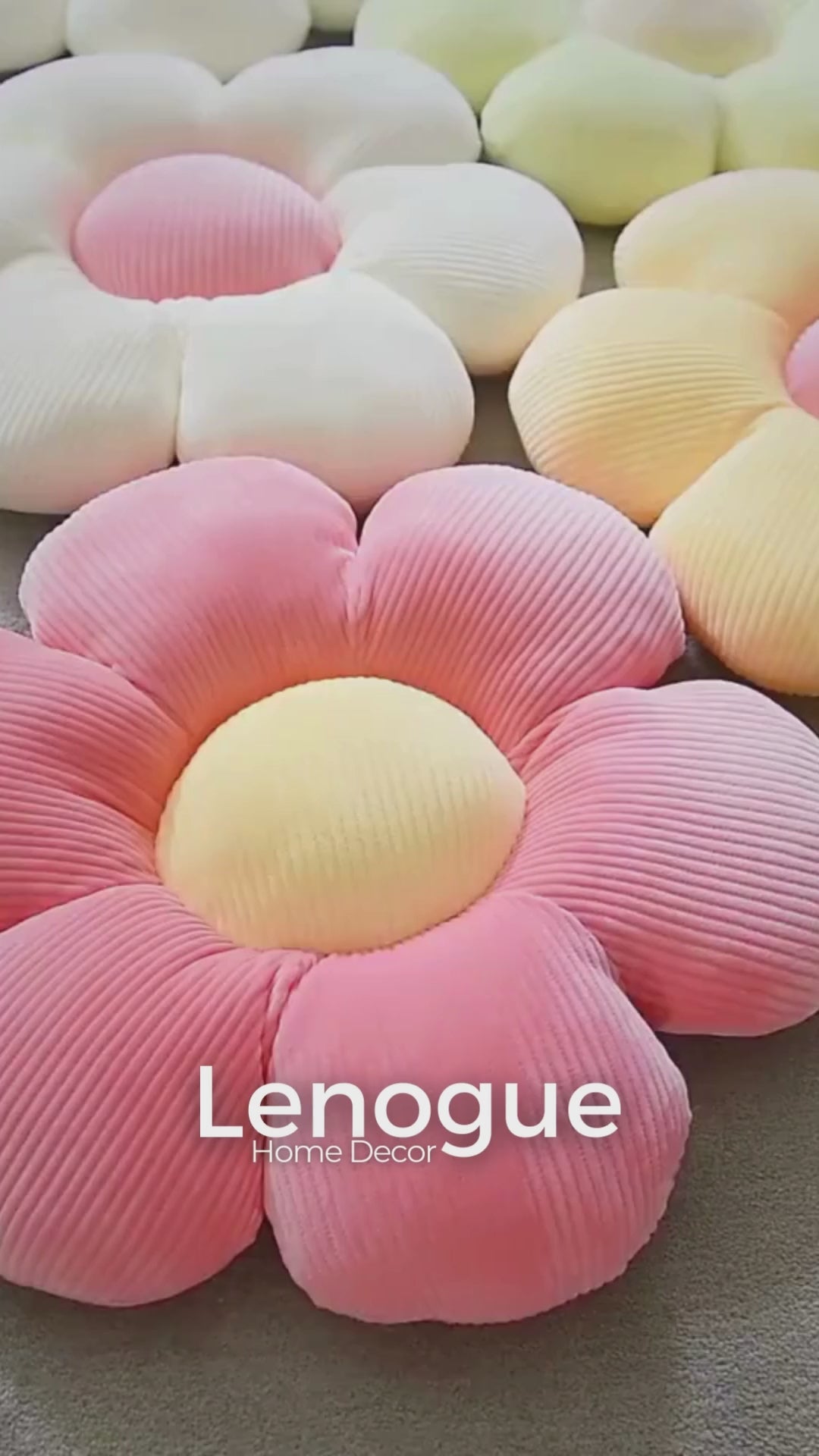 Almofadas Decorativas de Girassol para Sala e Quarto Lenogue