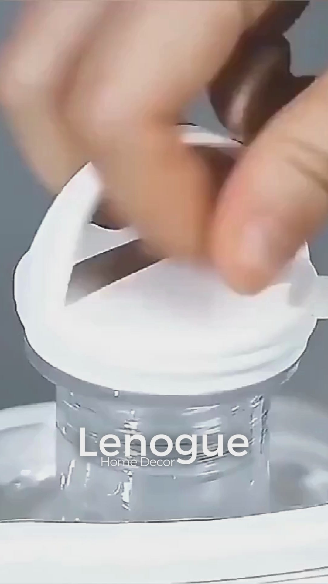 Garrafa de água com Molde de Gelo Redondo para Bebidas Geladas Lenogue