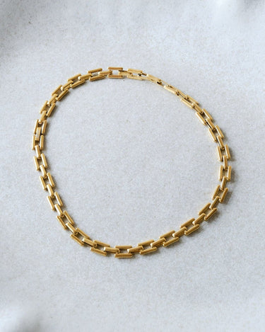 Queen Of Cubes Necklace Goud - Things I Like Things I Love