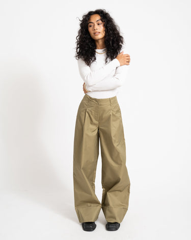 Rouge Francie Trouser Olijf - Things I Like Things I Love
