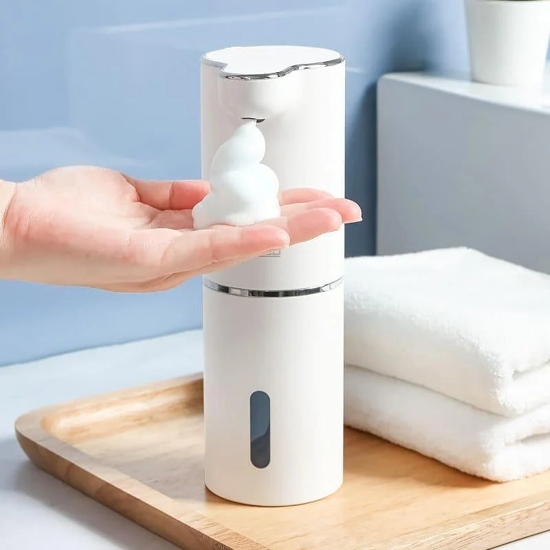 Saboneteira Dispenser Automática com Espuma e Usb para Banheiro Lenogue
