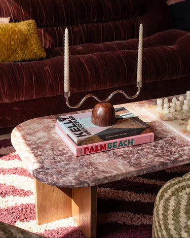 Salontafel Haussmann Roze Marmer - Things I Like Things I Love