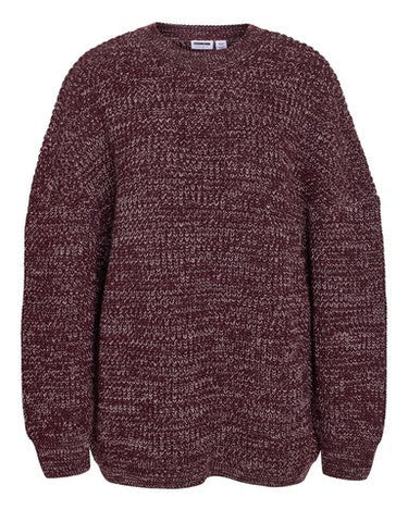 Sascha O-Neck Knit Fig Romance Rose - Things I Like Things I Love