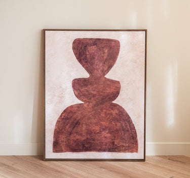 Schilderij Hearth Bruin - Things I Like Things I Love