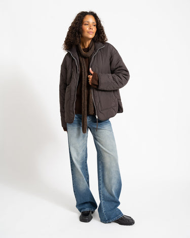 SERENA MID QUILTED JACKET Bracken - Things I Like Things I Love
