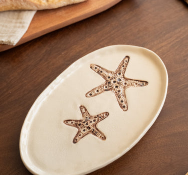 Serveerbord Starfish Ceramic - Things I Like Things I Love
