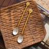 SET OF 2 - Handmade Sunflower Spoons - Things I Like Things I Love