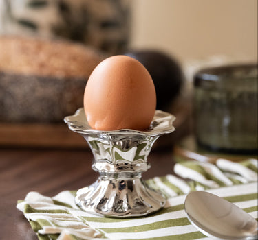SET OF 4 - HKLIVING Egg Cups Chrome - Things I Like Things I Love