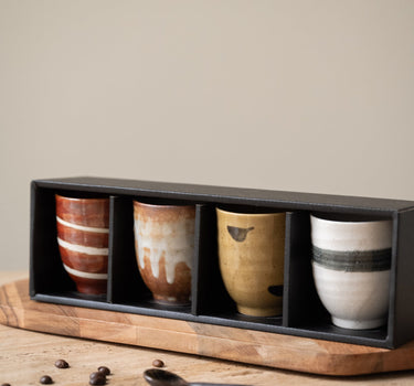 SET OF 4 - Mug Giftset 200ml - Things I Like Things I Love