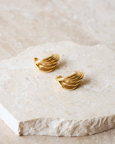 Set van 2 Golden Glamour Stud Goud - Things I Like Things I Love