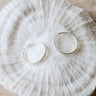 Set van 2 Hilly Hoop Earrings Silver - Things I Like Things I Love