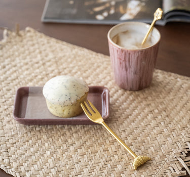 SET VAN 2 - Vorkjes Croissant Messing - Things I Like Things I Love