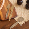 Set van 3 - Bloomingville Kaasmesjes Citra Messing - Things I Like Things I Love