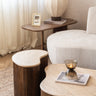 Side Table Faya Travertine Junior - Things I Like Things I Love