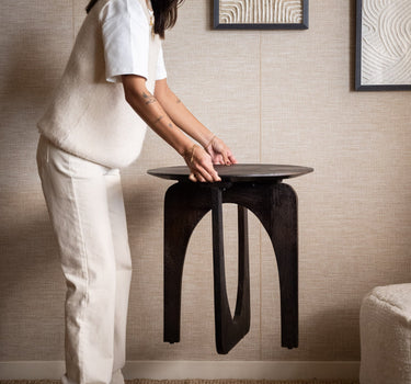 Side Table Japi Dark Brown - Things I Like Things I Love