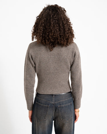 Sloan O-Neck Knit Morel - Things I Like Things I Love