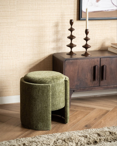 Storage Pouf Wallie Olive Green - Things I Like Things I Love