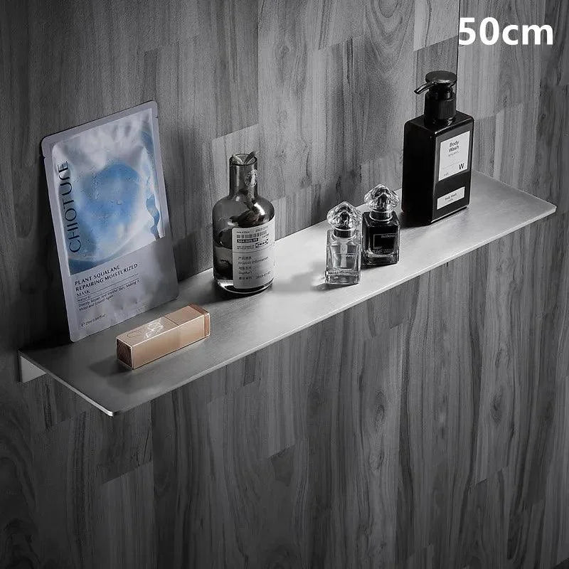 Suporte Organizador de Canto para Banheiro em Aço Inox Lenogue Mod 50cm