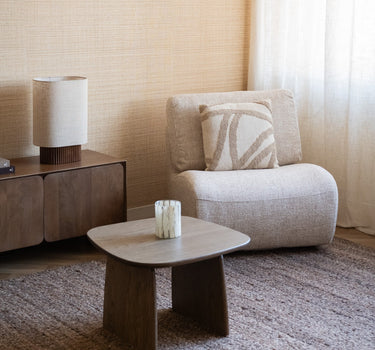 Swivel Lounge Chair Lucia Beige - Things I Like Things I Love