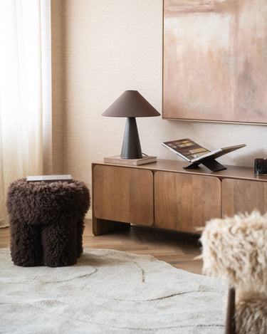 Tafellamp Dolore Linnen Bruin - Things I Like Things I Love