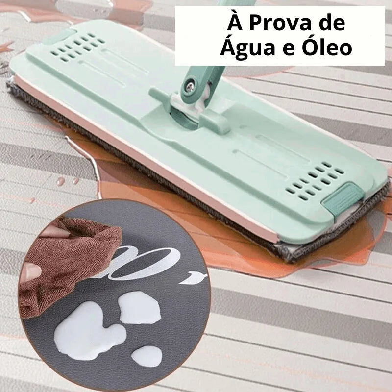 Tapete Minimalista Impermeável Antiderrapante para Cozinha Lenogue