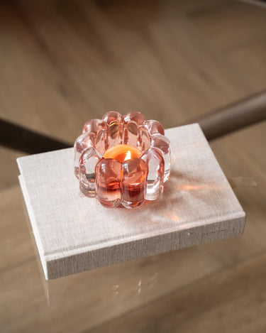 Tealight Holder Sara Glass - Things I Like Things I Love