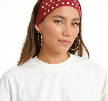 TILTIL All Over Studs Headband Bordeaux - Things I Like Things I Love