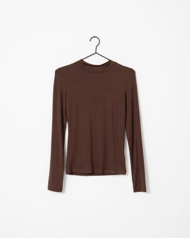 TILTIL Anni Higneck Longsleeve Brown - Things I Like Things I Love