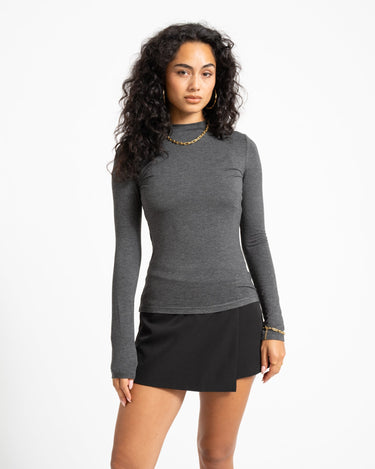 TILTIL Anni Higneck Longsleeve Donkergrijs - Things I Like Things I Love