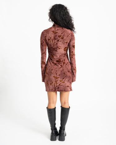 TILTIL Anya Turtle Neck Dress Red - Things I Like Things I Love