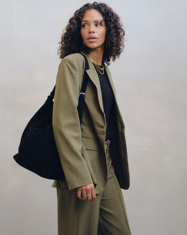 TILTIL Ariana Bag Suede Zwart - Things I Like Things I Love