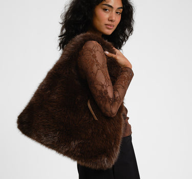 TILTIL Bag Furry Brown - Things I Like Things I Love