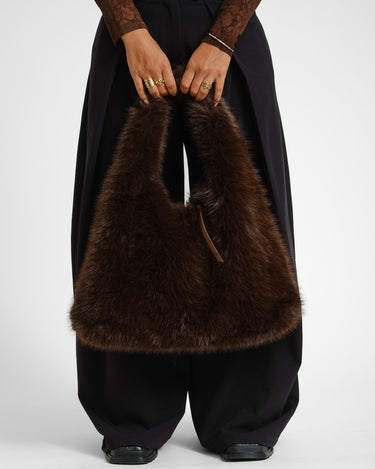 TILTIL Bag Furry Brown - Things I Like Things I Love