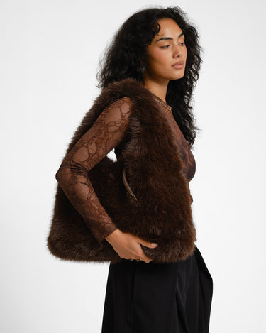 TILTIL Bag Furry Brown - Things I Like Things I Love