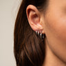 TILTIL Basic Hoopy Rhodium Silver - Things I Like Things I Love