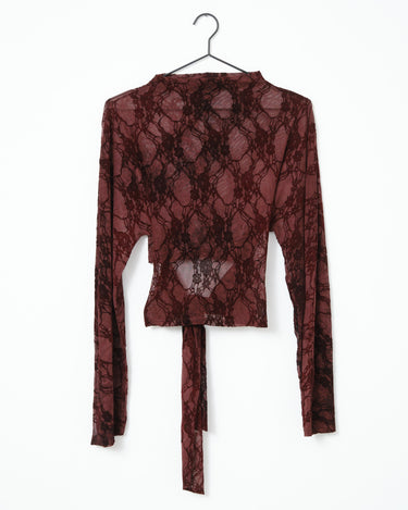 TILTIL Blair Lace Longsleeve Bordeaux - Things I Like Things I Love