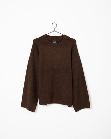 TILTIL Bora Pullover Bruin - Things I Like Things I Love