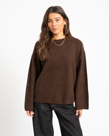 TILTIL Bora Pullover Bruin - Things I Like Things I Love