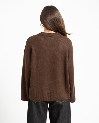 TILTIL Bora Pullover Bruin - Things I Like Things I Love