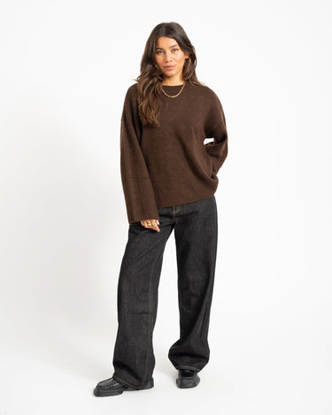 TILTIL Bora Pullover Bruin - Things I Like Things I Love
