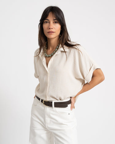 TILTIL Ciara Blouse Sand - Things I Like Things I Love