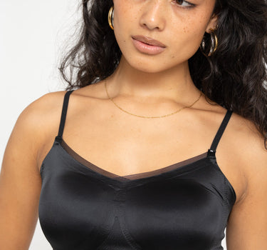 TILTIL Cindy Satin Seamless Bra Black - Things I Like Things I Love
