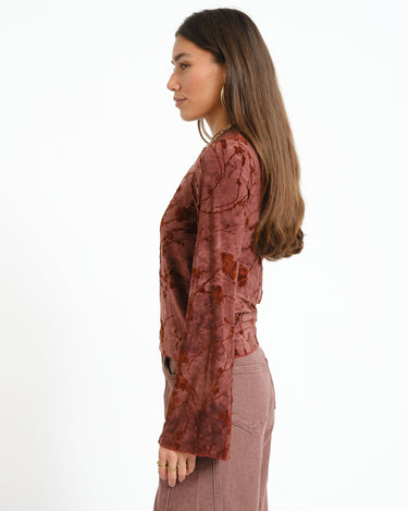 TILTIL Farah Longsleeve Burgundy - Things I Like Things I Love