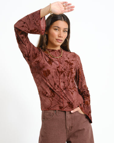 TILTIL Farah Longsleeve Burgundy - Things I Like Things I Love