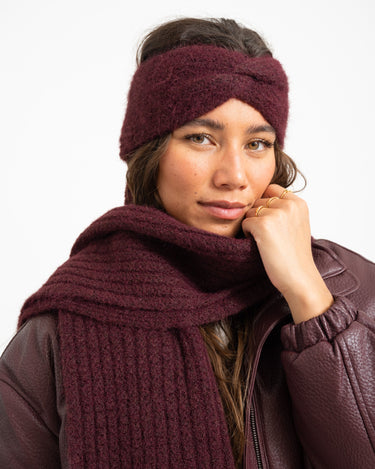 TILTIL Headband Knitted Zoey Bordeaux - Things I Like Things I Love
