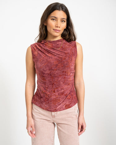 TILTIL Hibiscus Caia Top Red - Things I Like Things I Love