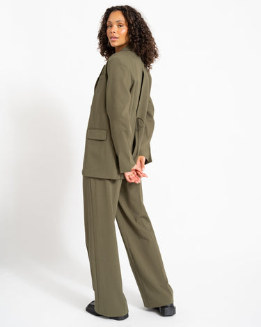 TILTIL Indy Open Back Blazer Groen - Things I Like Things I Love