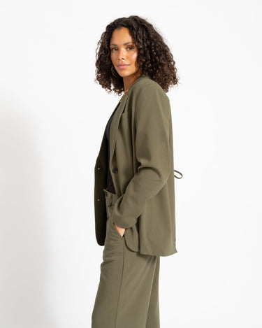TILTIL Indy Open Back Blazer Groen - Things I Like Things I Love